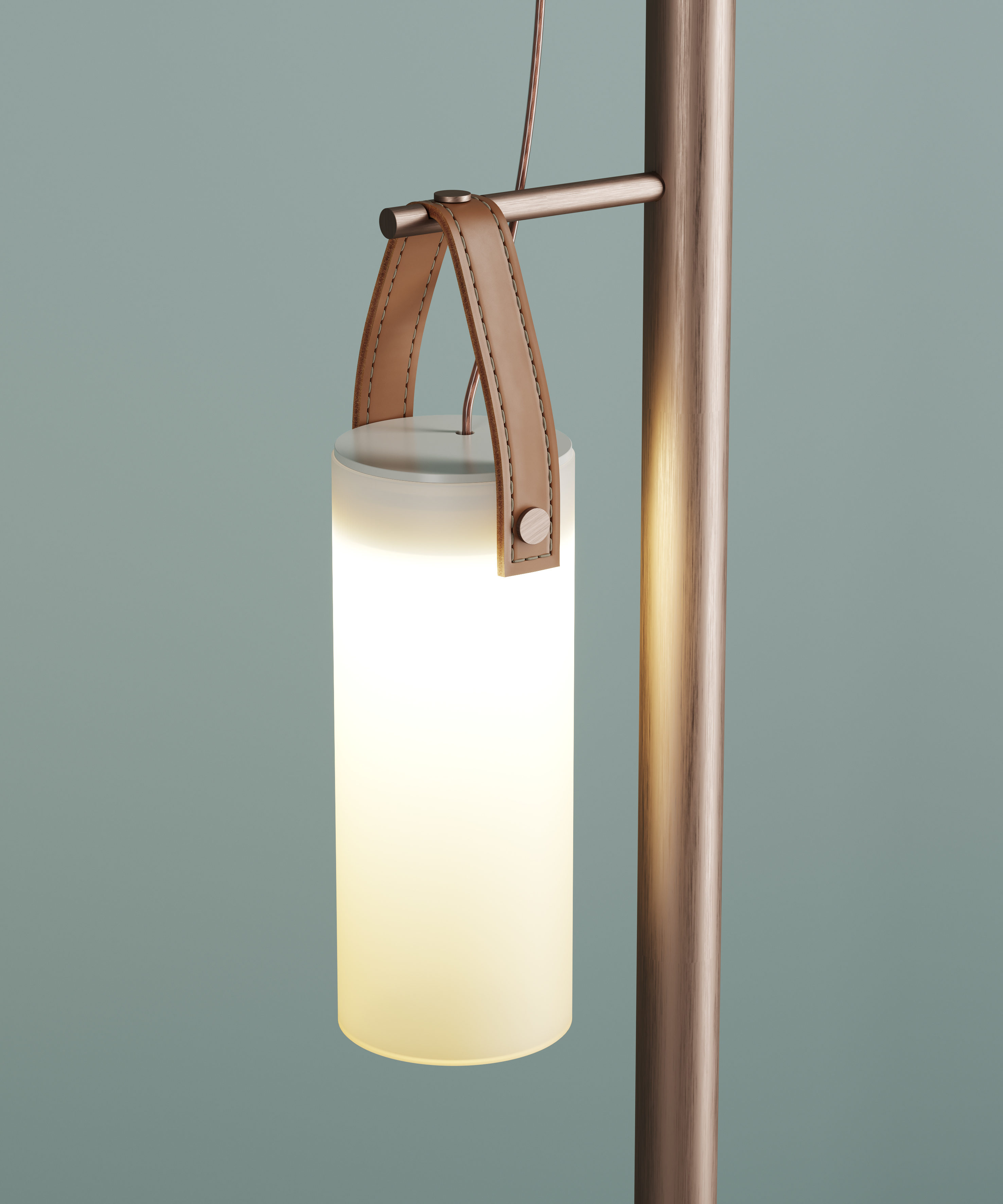 Galerie Floor Lamp by Fontana Arte Floor Lamps
